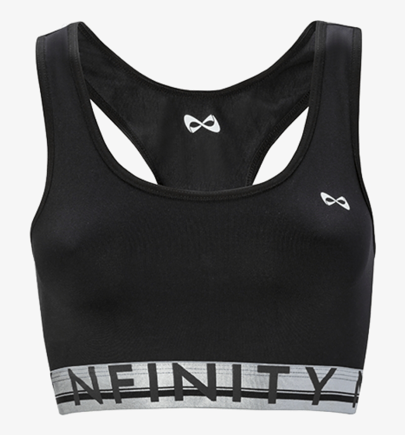 Black Crop Top - Bra, transparent png download