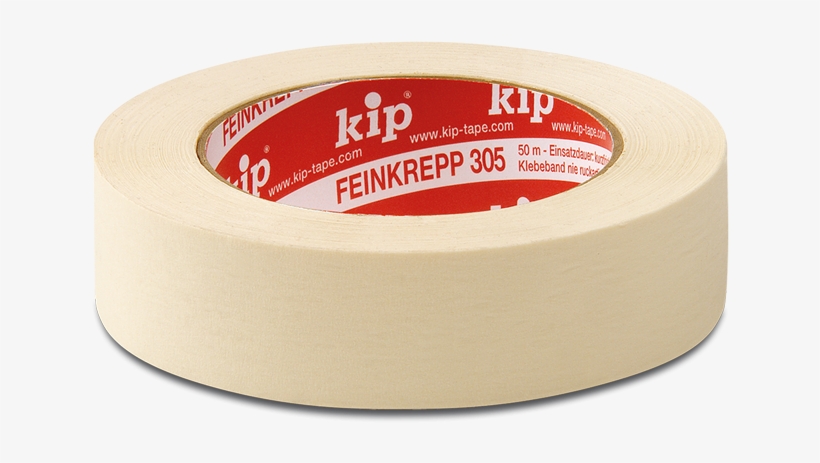 305 Kip Fine Masking Tape 18 Mm X 50 M Standart-plus, transparent png download