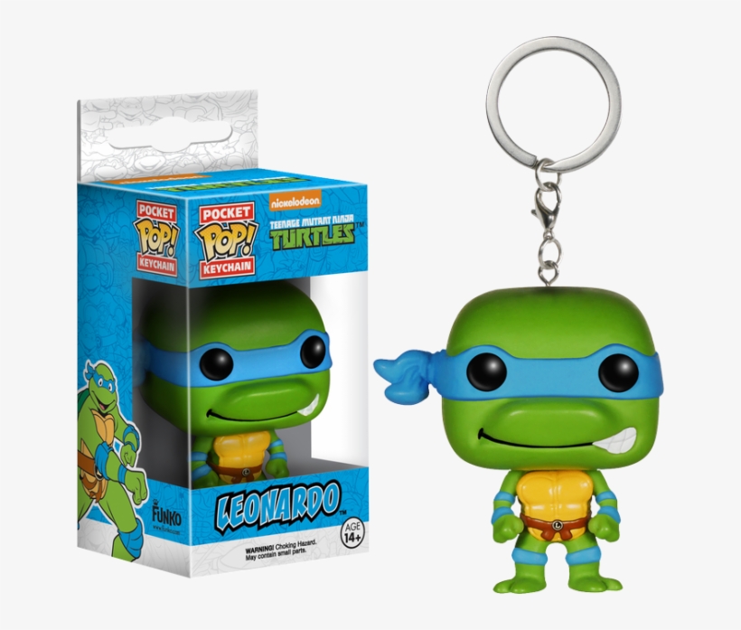 Teenage Mutant Ninja Turtles - Funko Pop Keychain Teenage Mutant Ninja Turtles - Leonardo, transparent png download