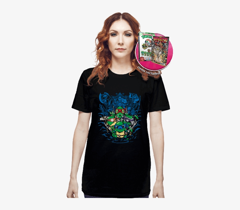 Teenage Origami Ninja Turtles Bundle - Shirt, transparent png download