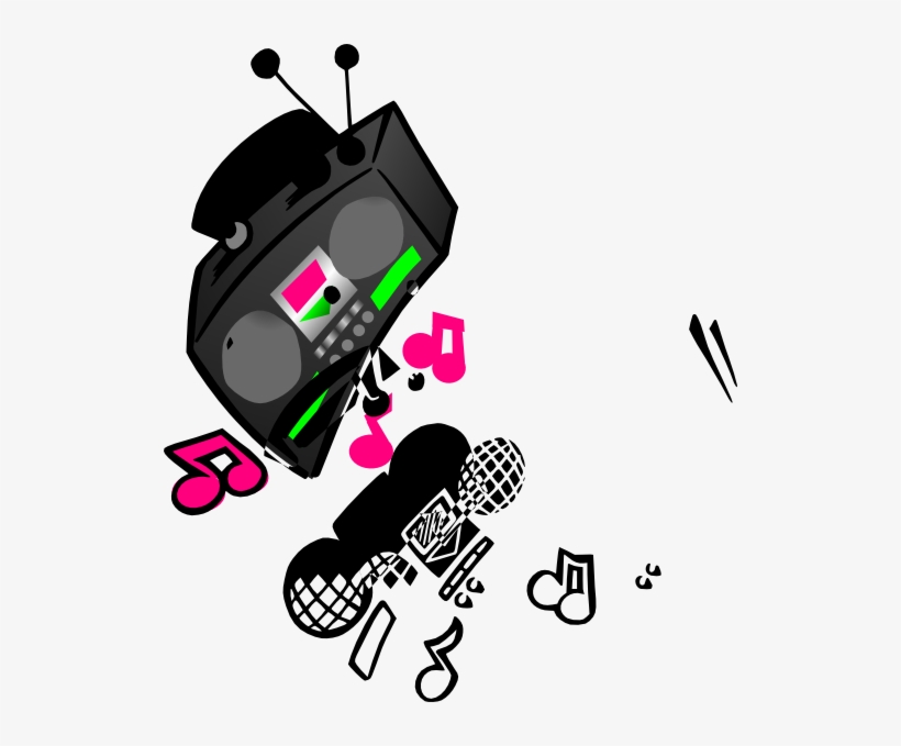 Small - Cartoon Boombox Transparent, transparent png download