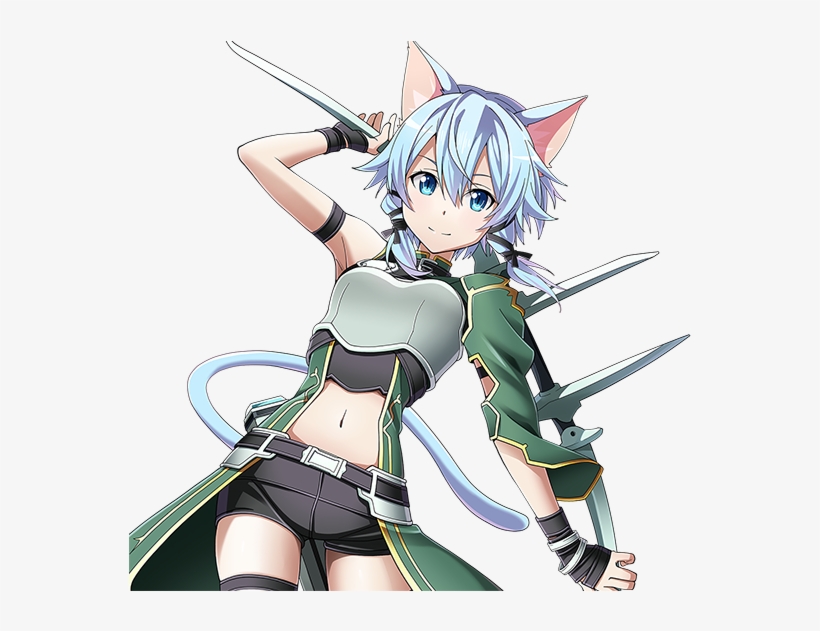 Sinon And Sinon - Cartoon, transparent png download