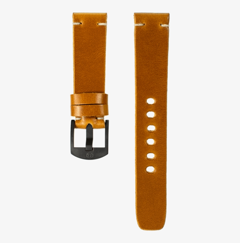Honey Wheat Leather Strap - Leather, transparent png download