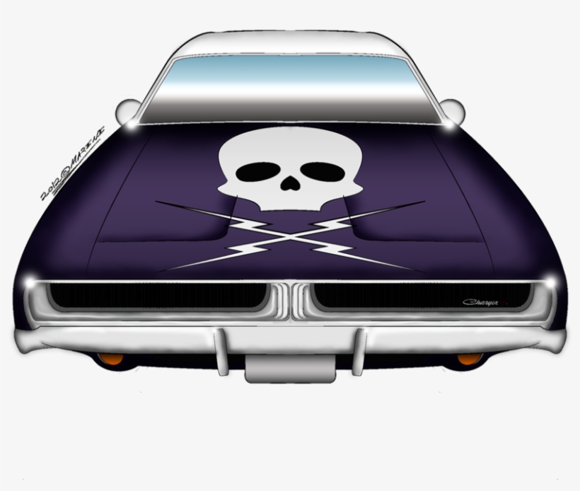 Challenger Drawing Charger Dodge Vector Black And White - Dodge Charger 1969 Art, transparent png download