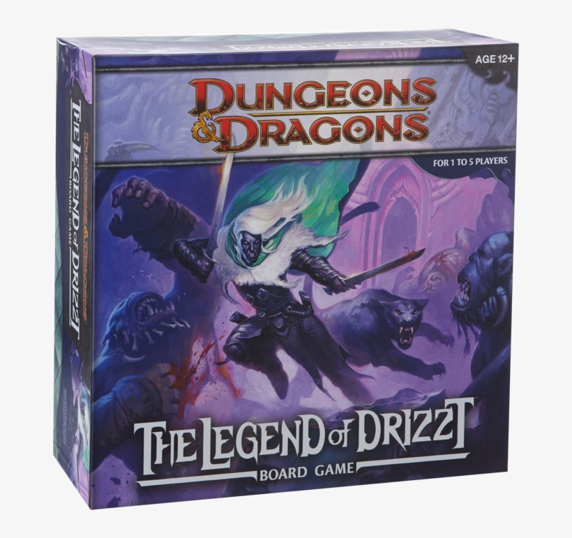 Legend Of Drizzt Board Game: A Dungeons, transparent png download