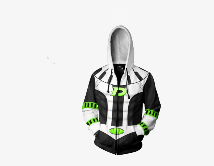 Danny Phantom 10 Years Later Zip Hoodie - Danny Phantom, transparent png download