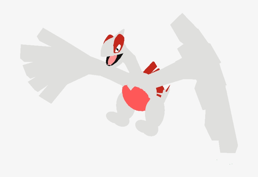 Lugia Shiny - Illustration, transparent png download