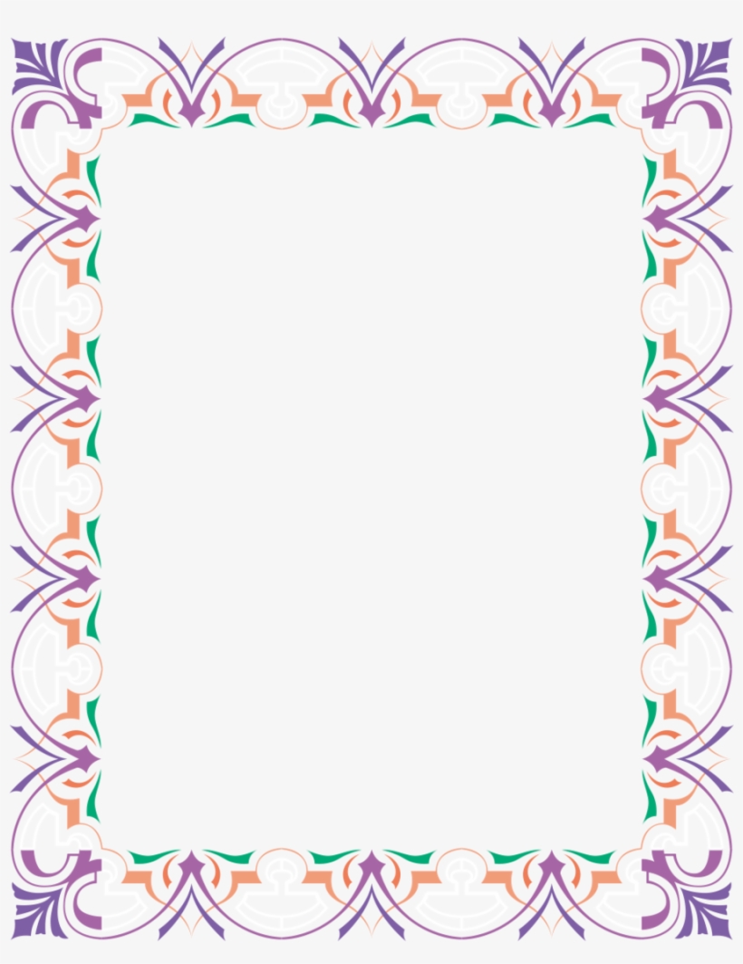 Picture Frame Clipart - Christmas Light Frame Clip Art, transparent png download