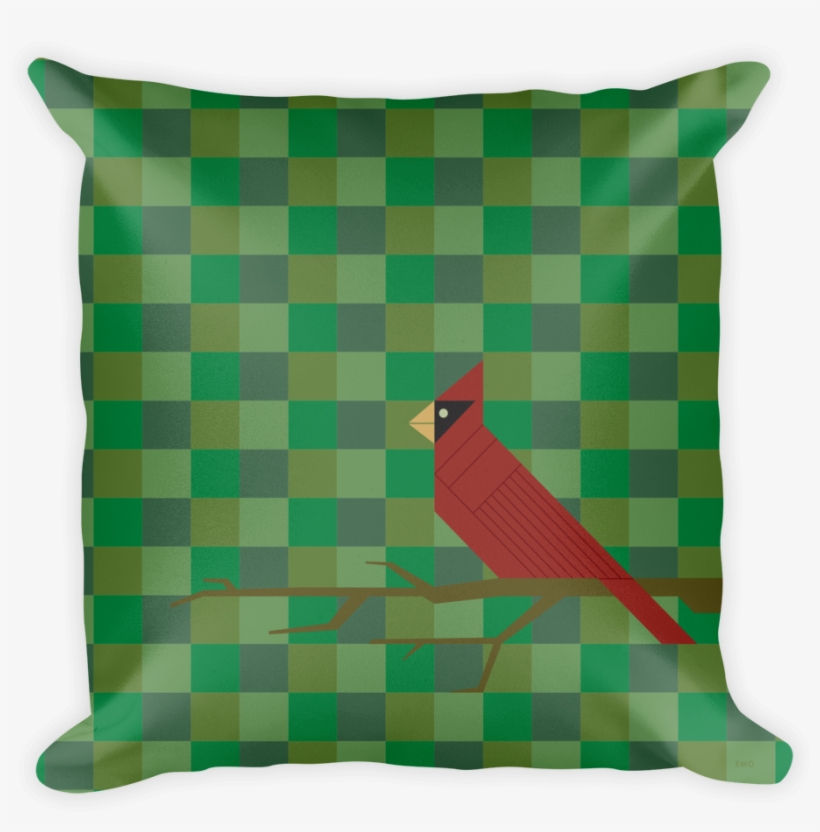 Cardinal Pillow Front V=1464205074 - Pillow, transparent png download