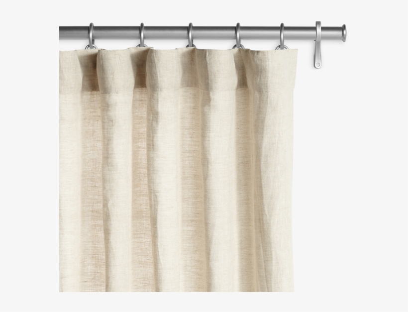 Belgian Flax Linen Drapery Natural Custom Curtains, transparent png download