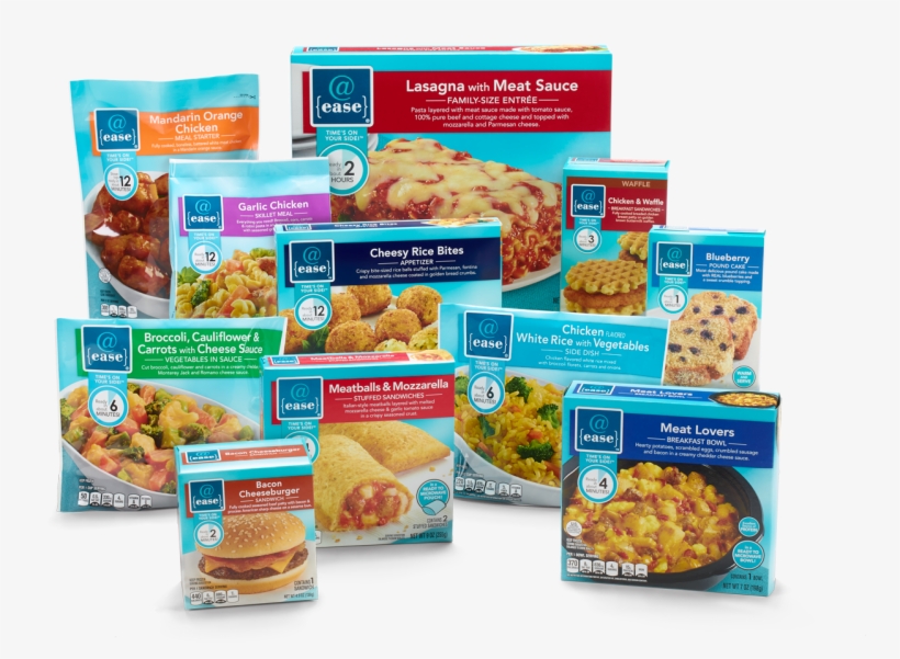 @ease Product Line-up - @ease Breakfast Bowl, Meat Lovers - 7 Oz, transparent png download