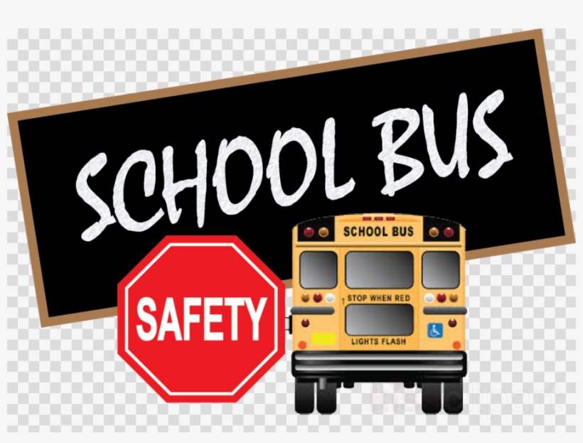 School Bus Safety Clipart School Bus Crossing Arm - School Bus Safety, transparent png download