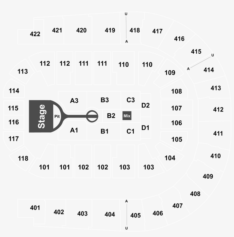 Full Map - Ariana Grande Tickets, transparent png download