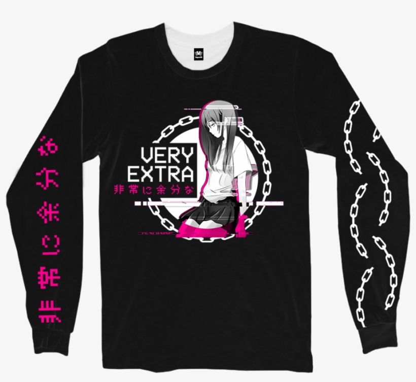 Very Extra Otaku Long Sleeve, transparent png download