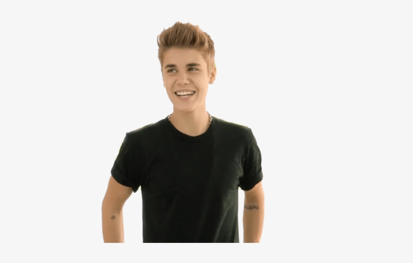 Smiling Justin Bieber - Portable Network Graphics, transparent png download