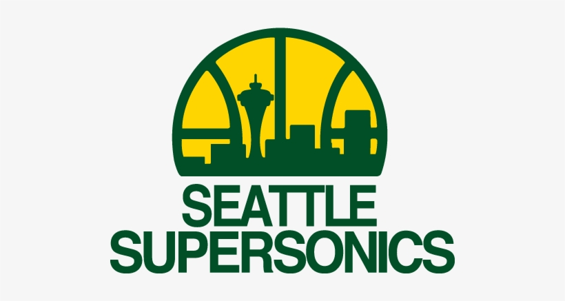 Seattle Supersonics/oklahoma City Thunder - 1979 Seattle Supersonics Logo, transparent png download