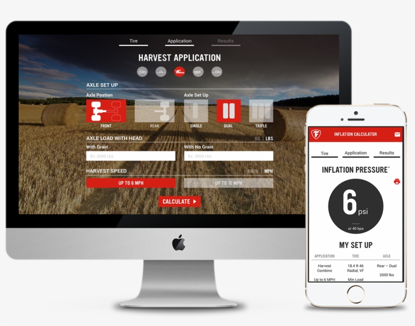 Tire Pressure Calculator - Mac Monitor Png, transparent png download