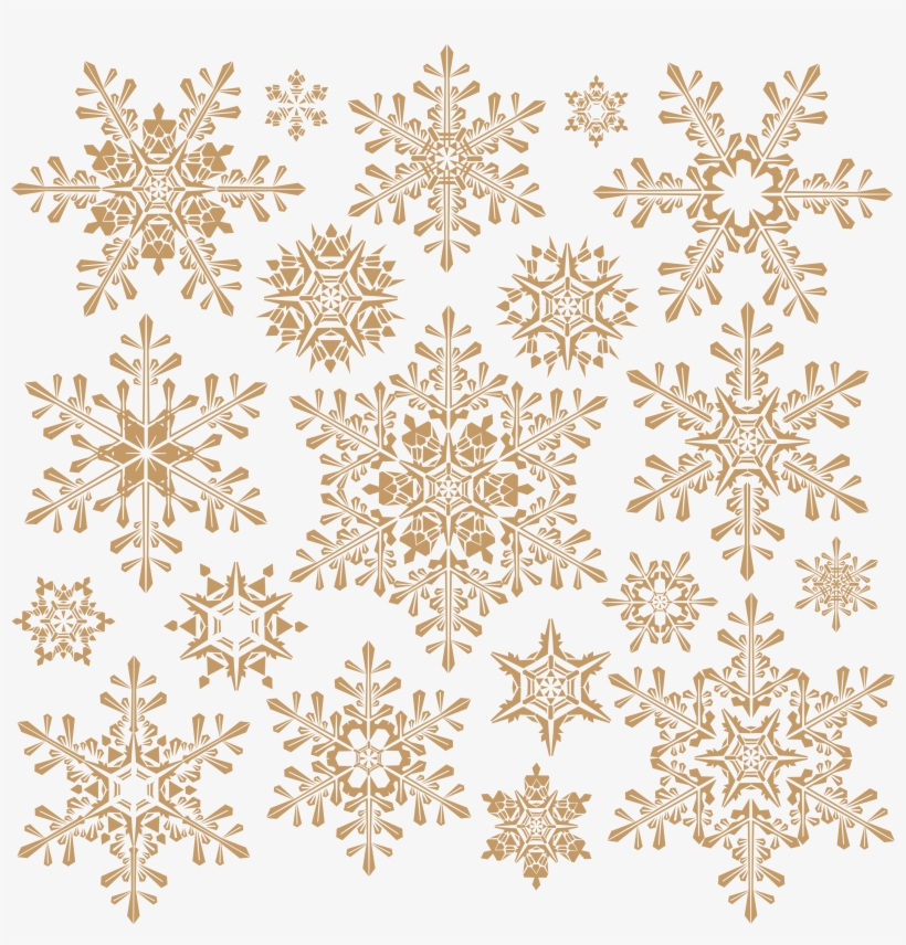 Snowflakes Png Background - Paper Placemats - Die Cut Snowflake By Hester, transparent png download