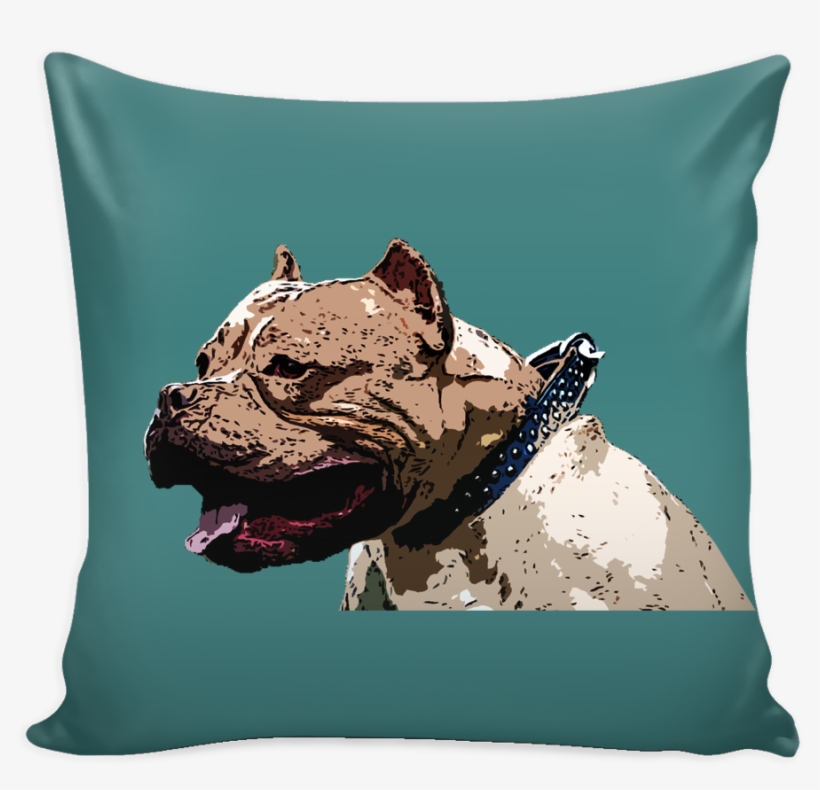Pitbull Dog Pillow Cover - Pitbull Dog Tote Bags - Pitbull Bags, transparent png download
