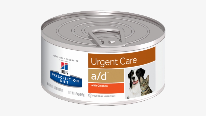 For The Nutritional Support Of Pets Recovering From - Hills Urgent Care A D, transparent png download