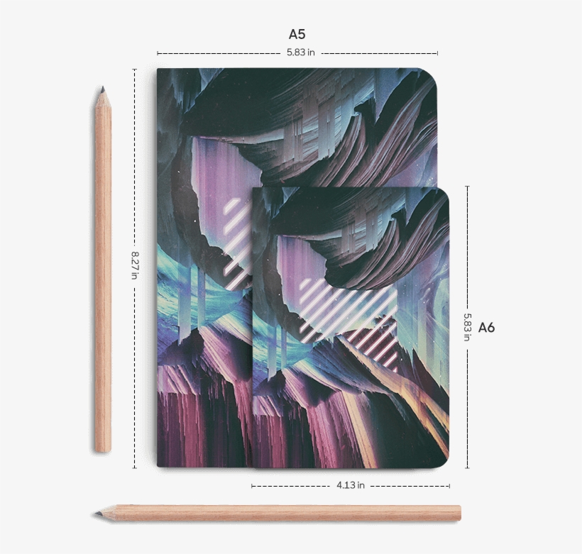 Dailyobjects Never Seen Vhs Edit A5 Notebook Plain - Framed Canvas Art - Never Seen Ii By Adam Priester, transparent png download