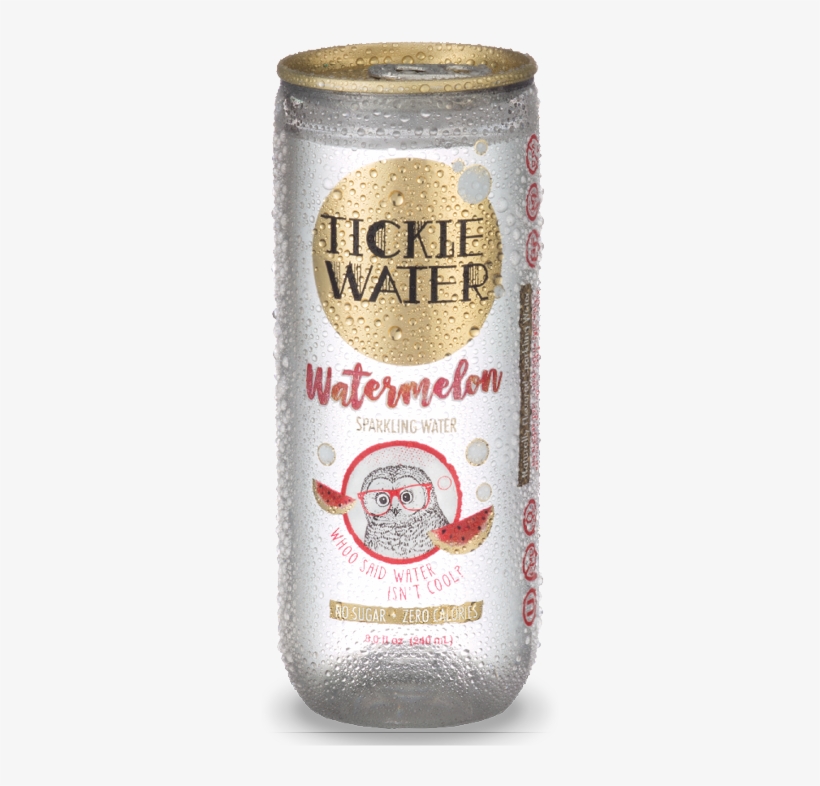 Tickle Water Sparkling Watermelon 12 Can Mini Pack - Tickle Water Naturally Flavored Sparkling Water, Watermelon,, transparent png download