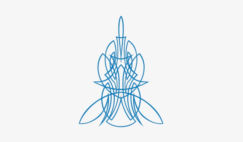 Pinstripe Designs - Pinstriping Designs, transparent png download