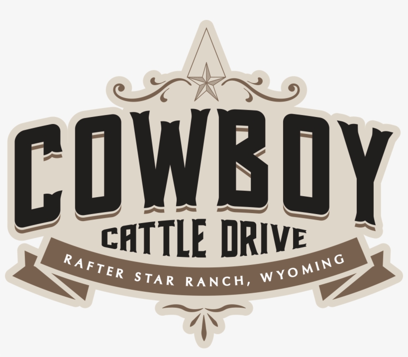 Cowboy Cattle Drive - Cattle Drive Logo, transparent png download