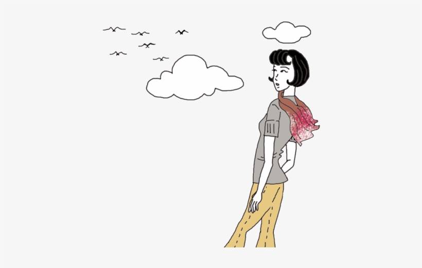 Flock Of Birds - Cartoon, transparent png download