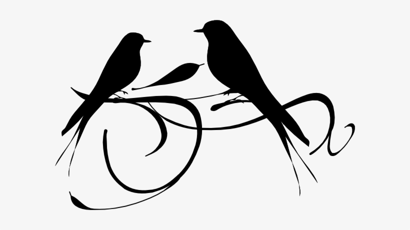 Flock 20clipart Clipart Panda Free - Birds Images Black And White, transparent png download