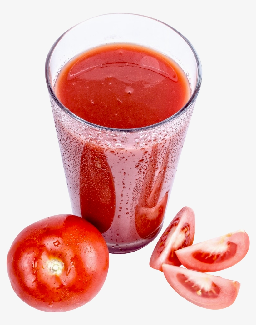 Tomato Juice Top View Png Image - Juice Png Top View, transparent png download