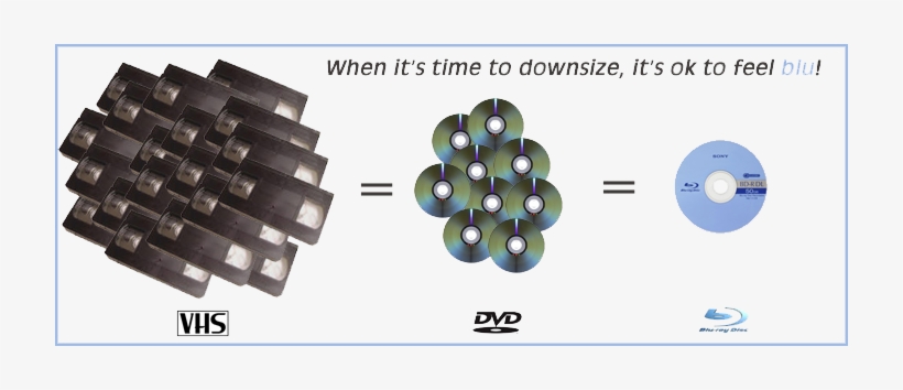 Vhs To Blu Ray, transparent png download