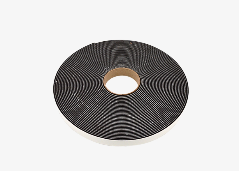 Black Pvc Foam Tape 1' X 1 X - Permanent 3m Foam Tape Black, transparent png download