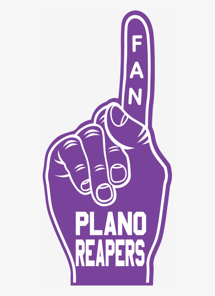 Small Rice #1 Fan Finger Stake - Set, transparent png download