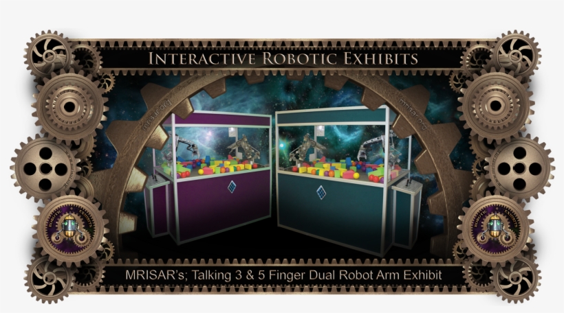 Mrisar's Verbal Dual Combo 3 & 5 Finger Robotic Arm - Robotics, transparent png download