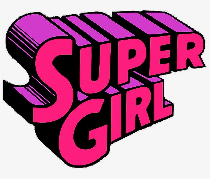 Report Abuse - Supergirl Pink Logo Transparent Background, transparent png download