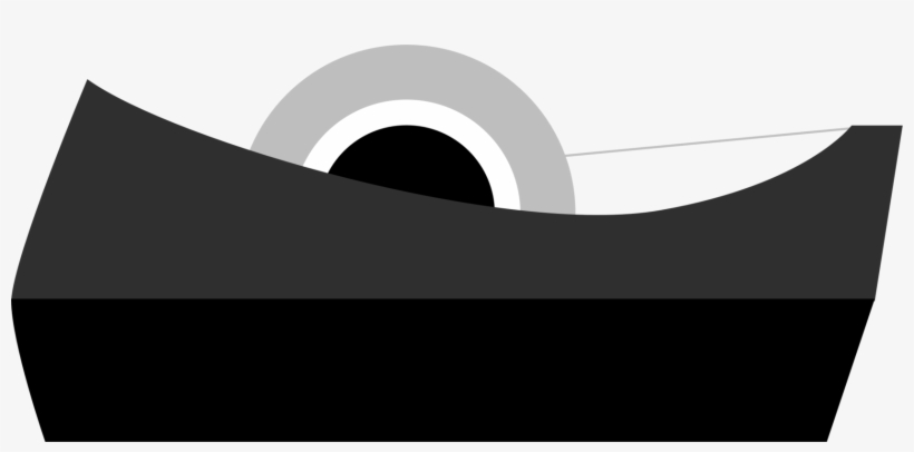 Adhesive Tape Paper Tape Dispenser Scotch Tape Box-sealing - Tape Dispenser Clip Art, transparent png download