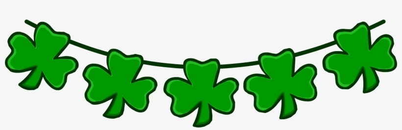 Clover Garland - Clover Garland Png, transparent png download