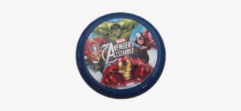 Marvel Avengers Assemble Frisbee Flying Disc With The - Marvel 2x48 Avengers (toys , Boardgames , Puzzles), transparent png download