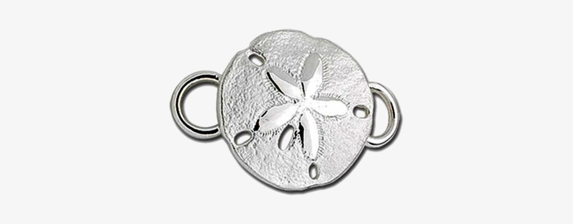 "sand Dollar" Clasp - Marathon Sand Dollar Bracelet Clasp - Sterling Silver, transparent png download