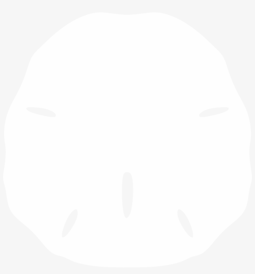 Sand Dollar Silhouette By Paperlightbox - .com, transparent png download