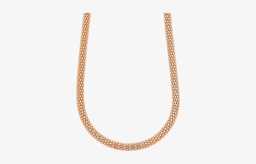 50cm Rose Gold Necklet - Gold, transparent png download
