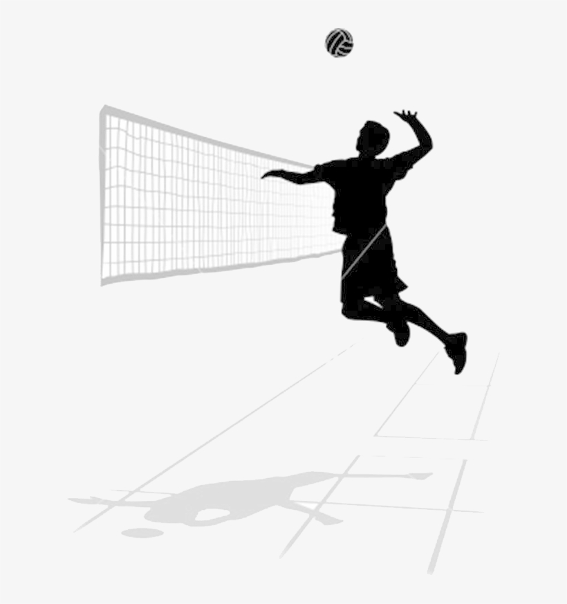 Volleyball Png Transparent Image - Volleyball Spike Clipart, transparent png download