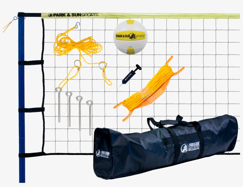 Spiker Portable Outdoor Volleyball Net System - Park & Sun Sports Spiker Sport Steel Volleyball, transparent png download