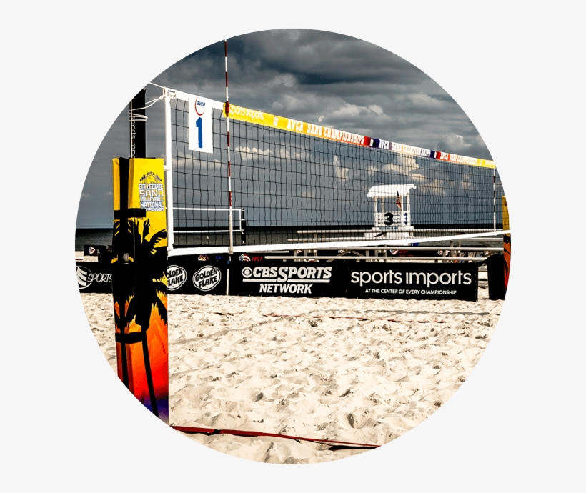 Beach & Sand Volleyball Net System - Bossaball, transparent png download