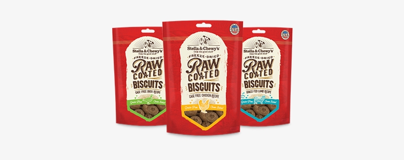 Raw Coated Biscuits - Stella & Chewy's Raw Coated Chicken Recipe - 22, transparent png download