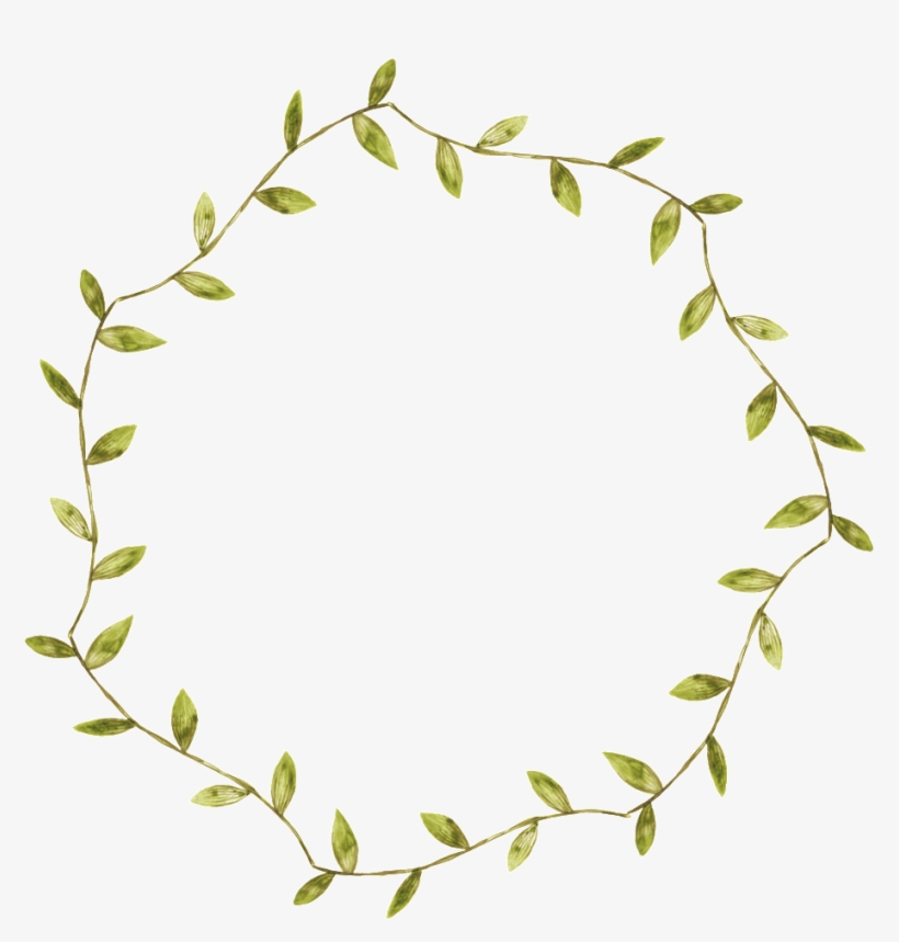Simple And Beautiful Decorative Garland Png Free Buckle - Wreath, transparent png download
