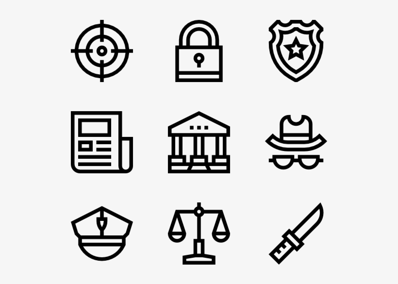 Law And Justice - Museum Icons, transparent png download