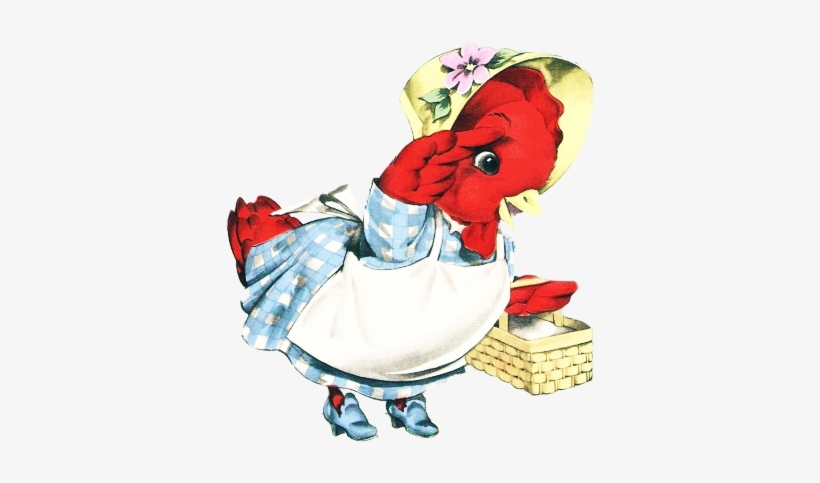 Little Red Hen - Illustration, transparent png download