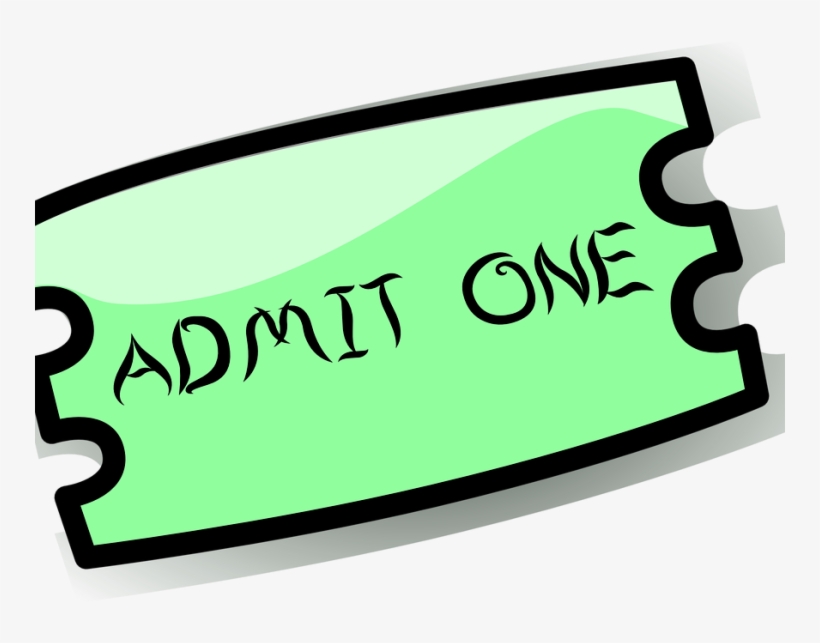 From Open Mic' To Thank Funk - Ticket Clipart, transparent png download